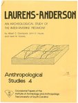 Laurens-Anderson: An Archaeological Study of the Inter-Riverine Piedmont by Albert C. Goodyear, John H. House, and Neal W. Ackerly