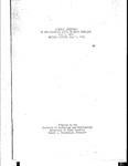 A Basic Inventory of Archeological Sites in South Carolina July 1, 1971 Revised Edition, July 1, 1972