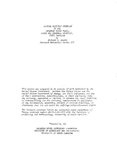Initial Historic Overview of the Savannah River Plant, Aiken and Barnwell Counties, South Carolina by Richard D. Brooks