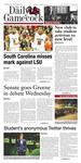 The Daily Gamecock, Thursday, January 29, 2015 by University of South Carolina, Office of Student Media