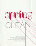 Garnet & Black Spring Clean Extended Style Shoot