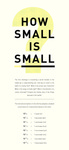 How Small is Small? by Allison Marsh