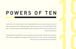 Powers of Ten by Allison Marsh