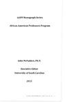 2015 AAPP Monograph Series: African American Professors Program by John McFadden, Brianna R. Cornelius, Lorell C. Gordon, Stacey L. Olden, Odell L. Glenn Jr., Yvon L. Woappi, Sheldon J. Johnson, Genine L. Blue, Bethany A. Bell, and Elizabeth Leighton