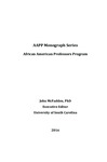2016 AAPP Monograph Series: African American Professors Program