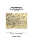 Prized Pieces of Land: The Impact of Reconstruction on African-American Land Ownership in Lower Richland County, South Carolina